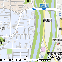 神奈川県平塚市徳延426-8周辺の地図