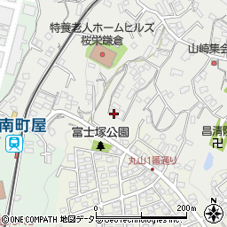 神奈川県鎌倉市山崎859周辺の地図