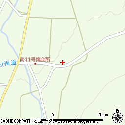 岐阜県恵那市山岡町田沢2380周辺の地図