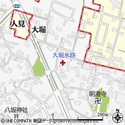千葉県富津市大堀1438周辺の地図
