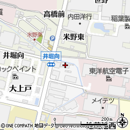 愛知県犬山市大上戸1周辺の地図