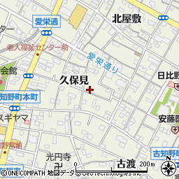 愛知県江南市古知野町久保見229-2周辺の地図