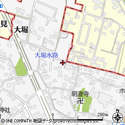 千葉県富津市大堀1450周辺の地図