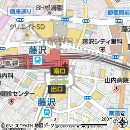 みずほ銀行リエール藤沢 ＡＴＭ周辺の地図