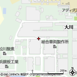 神奈川県横浜市金沢区大川周辺の地図