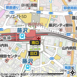スターバックスコーヒー リエール藤沢店周辺の地図