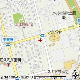 滋賀銀行近江町支店周辺の地図