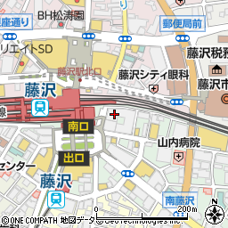 有限会社山田ビル　本社周辺の地図