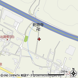 岐阜県大垣市上石津町牧田2906周辺の地図