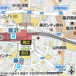 株式会社フラワーハーツ　藤沢駅前店周辺の地図