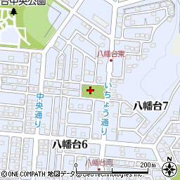 中田公園周辺の地図