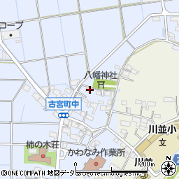 岐阜県大垣市古宮町1414周辺の地図