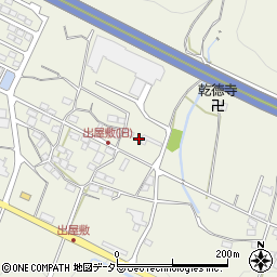 岐阜県大垣市上石津町牧田2945周辺の地図