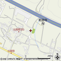 岐阜県大垣市上石津町牧田2950周辺の地図