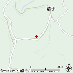 山梨県南巨摩郡身延町清子1040周辺の地図