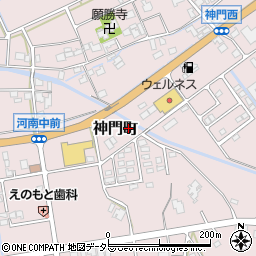 島根県出雲市神門町982-7周辺の地図
