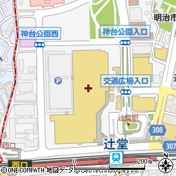 辻堂ロフト周辺の地図