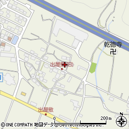 岐阜県大垣市上石津町牧田2970周辺の地図