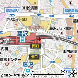 鎌倉パスタ リエール藤沢店周辺の地図