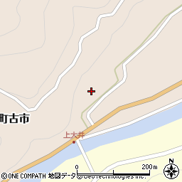 鳥取県鳥取市佐治町古市周辺の地図