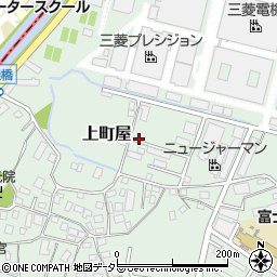 神奈川県鎌倉市上町屋周辺の地図