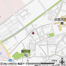 島根県出雲市知井宮町756-1周辺の地図