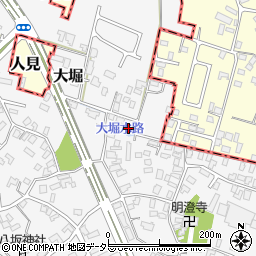 千葉県富津市大堀1439周辺の地図