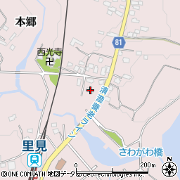 千葉県市原市本郷539周辺の地図