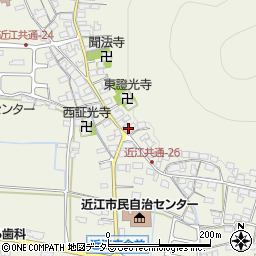 滋賀県米原市顔戸1153周辺の地図