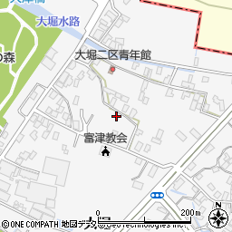 千葉県富津市大堀1062周辺の地図