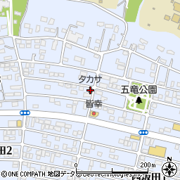 薬局タカサ　君津店周辺の地図