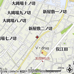 愛知県一宮市木曽川町玉ノ井新屋敷二ノ切25周辺の地図