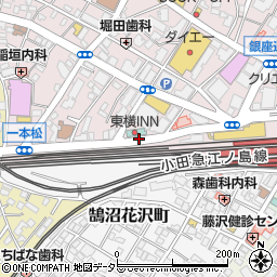 三富士町周辺の地図