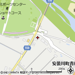 滋賀県高島市安曇川町青柳1829周辺の地図