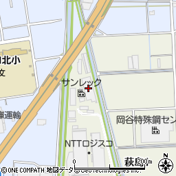 株式会社サンレック名阪工場周辺の地図
