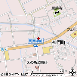 島根県出雲市神門町977周辺の地図