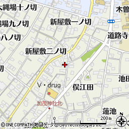 愛知県一宮市木曽川町玉ノ井新屋敷二ノ切11周辺の地図