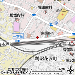 タイムズ藤沢北口第６駐車場周辺の地図