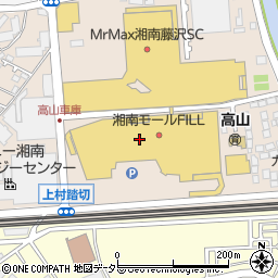 餃子伝説 湘南モールフィル店周辺の地図