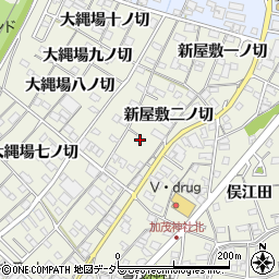 愛知県一宮市木曽川町玉ノ井新屋敷二ノ切30-3周辺の地図