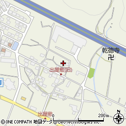 岐阜県大垣市上石津町牧田2961周辺の地図