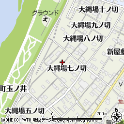 愛知県一宮市木曽川町玉ノ井大縄場七ノ切16-1周辺の地図