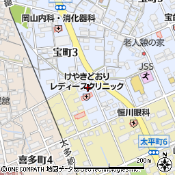 株式会社中川周辺の地図