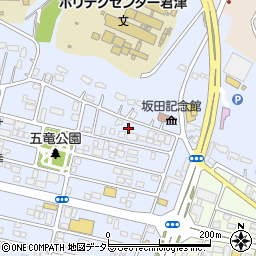 千葉県君津市西坂田4丁目2周辺の地図