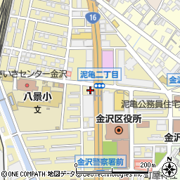 横浜信用金庫金沢支店周辺の地図