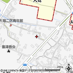 千葉県富津市大堀1095周辺の地図