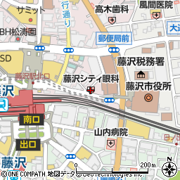 藤沢駅前あんどう歯科クリニック周辺の地図
