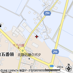 滋賀県高島市安曇川町常磐木154周辺の地図