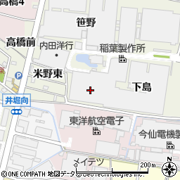 愛知県犬山市羽黒新田阿弥陀池廻り24周辺の地図