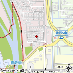 岐阜県大垣市綾野町3504-16周辺の地図